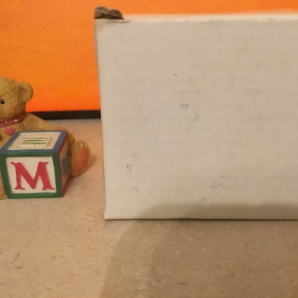 Cherished Teddies Bear with ABC “M” Block - Picture 8 of 8